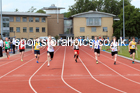 Mens U-17s and Boys U-15s 100 metres, 2022 Northern Inter Counties U17s and U15s Track and Field, York, Thursday, June 2nd. Photo: David T. Hewitson/Sports for All Pics